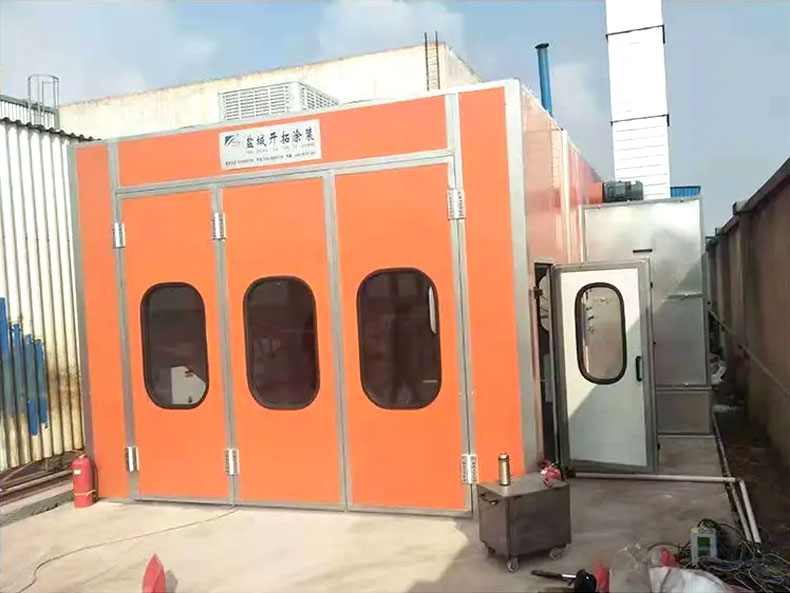 機械噴漆房案例